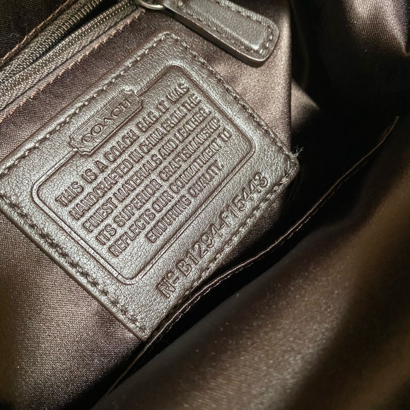 NWT Coach Ashley Signature Satin Satchel F15443 - Picture 11 of 14